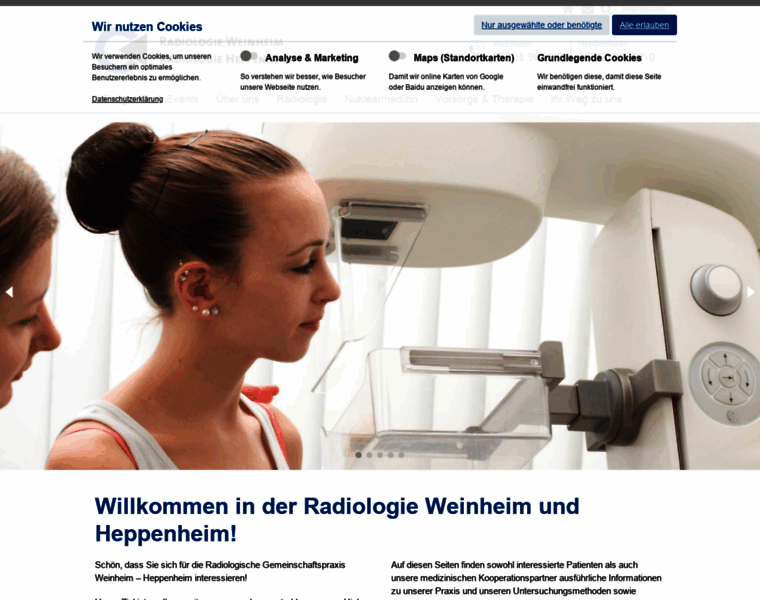 Radiologie-weinheim.de thumbnail