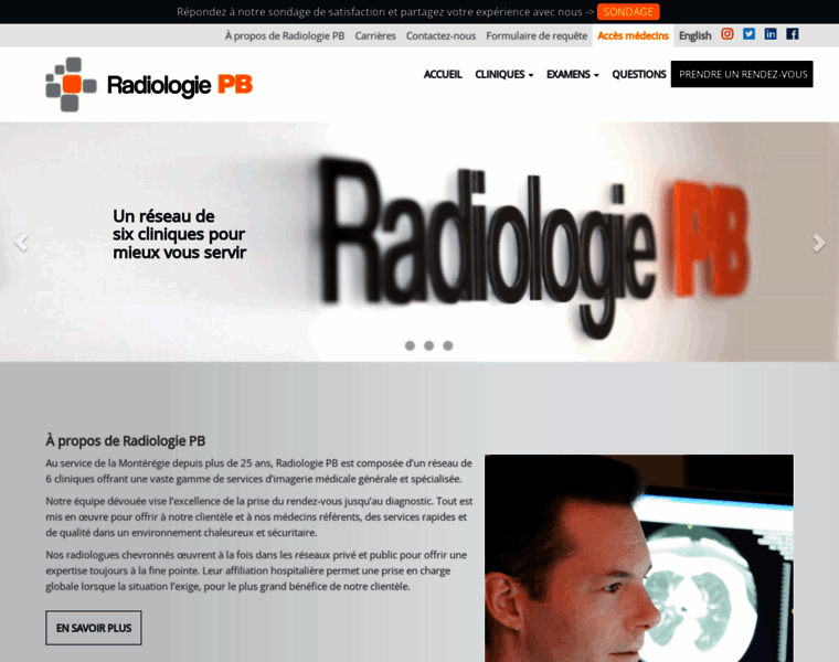 Radiologiepb.com thumbnail