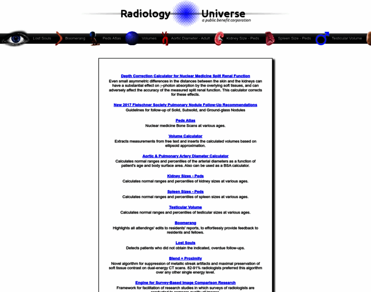 Radiology-universe.org thumbnail