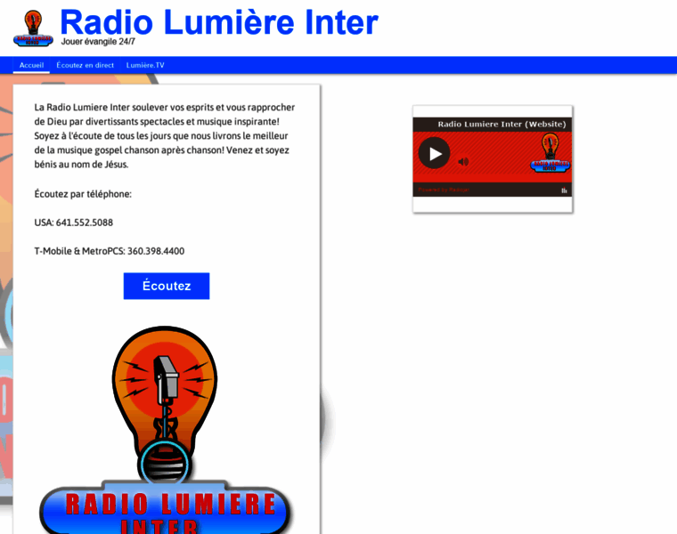 Radiolumiere.ht thumbnail