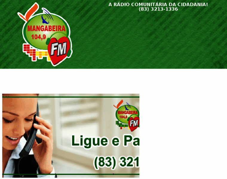 Radiomangabeirafm.com.br thumbnail