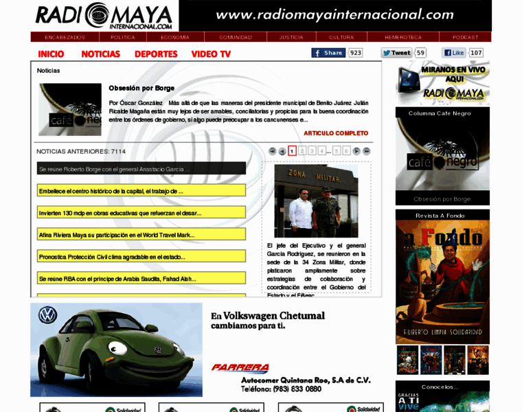 Radiomayainternacional.com thumbnail
