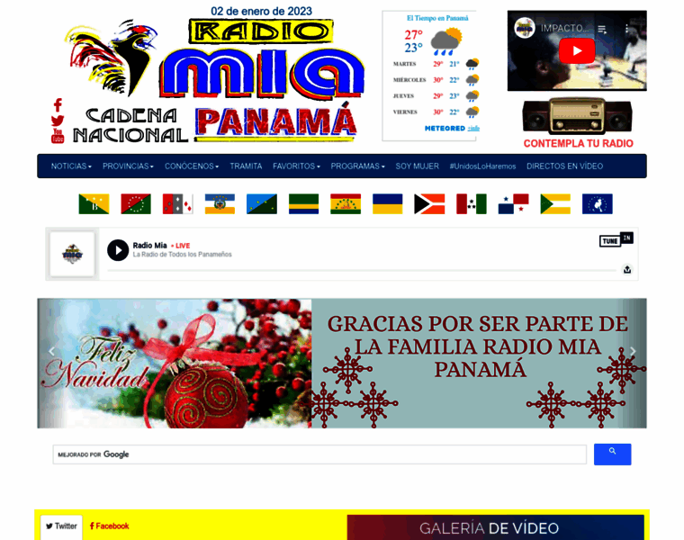 Radiomiapanama.com thumbnail