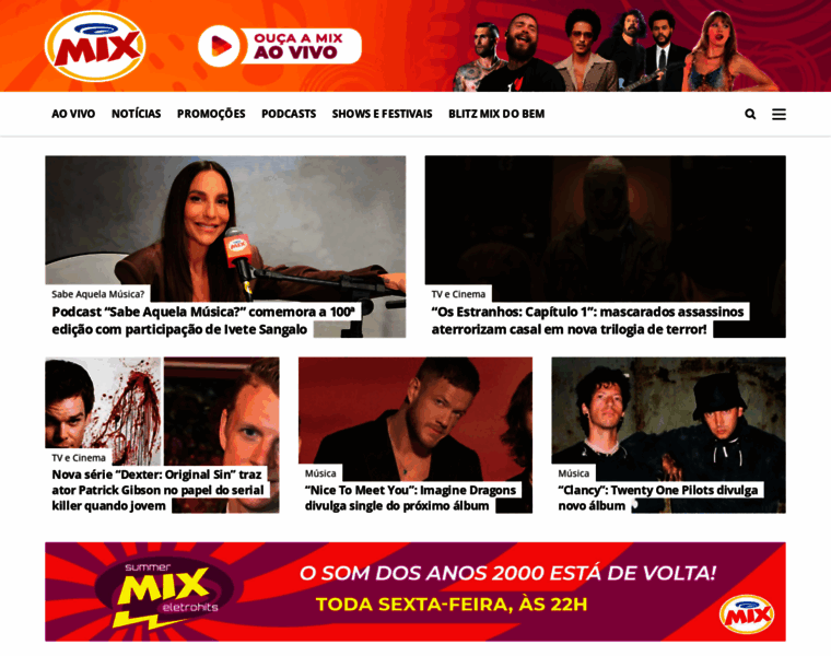 Radiomixfm.com.br thumbnail