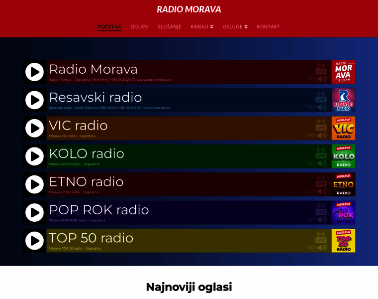 Radiomorava.rs thumbnail