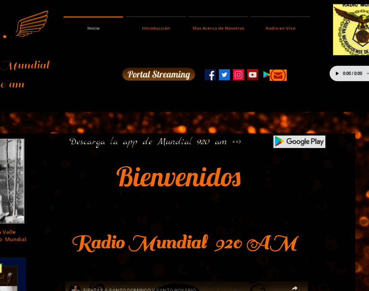 Radiomundialdenicaragua.com thumbnail