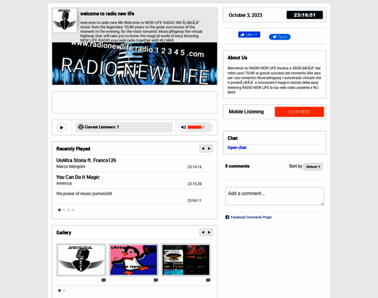 Radionewlife.listen2myradio.com thumbnail