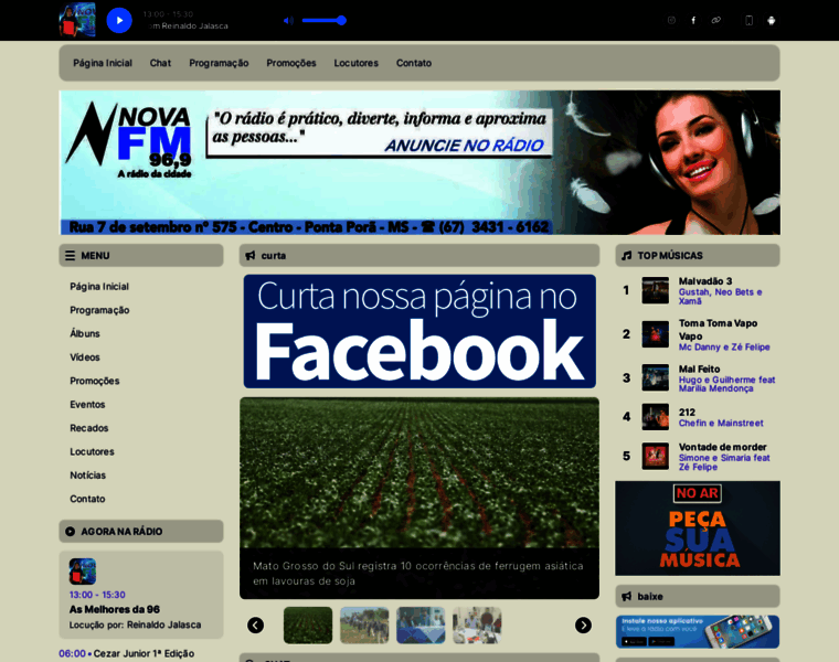 Radionovafm96.com thumbnail