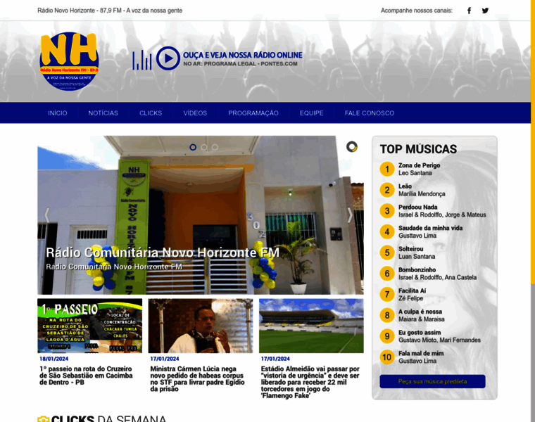 Radionovohorizonte.com.br thumbnail Radionovohorizonte.com.br thumbnail