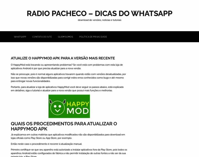 Radiopacheco.org thumbnail