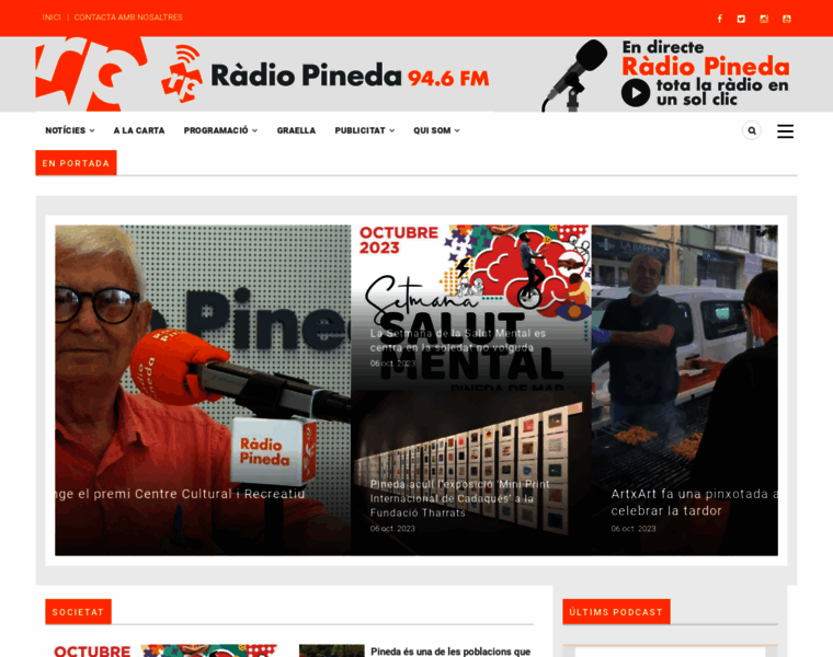 Radiopineda.com thumbnail