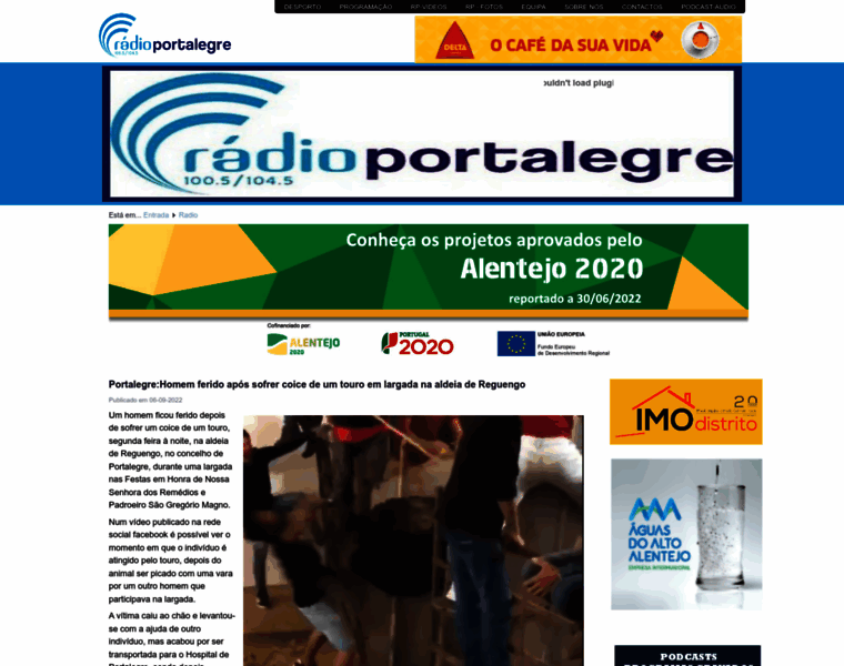 Radioportalegre.pt thumbnail