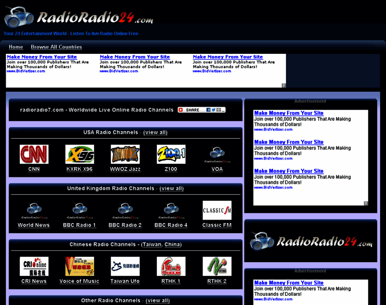 Radioradio7.com thumbnail