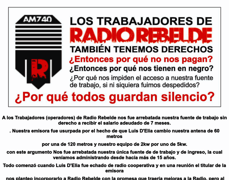 Radiorebelde.com.ar thumbnail
