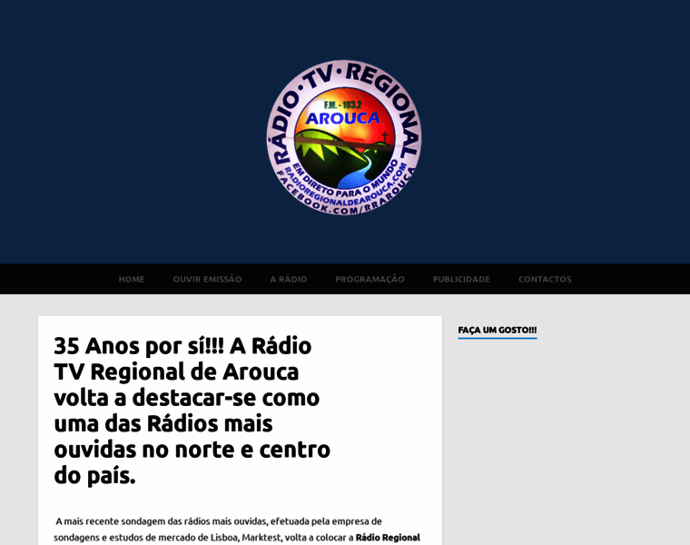 Radioregionaldearouca.com thumbnail
