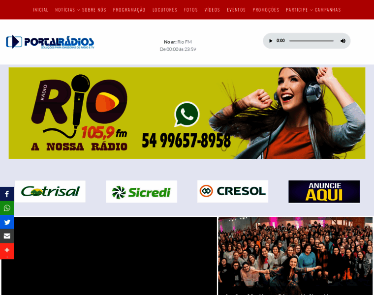 Radioriofm.com.br thumbnail