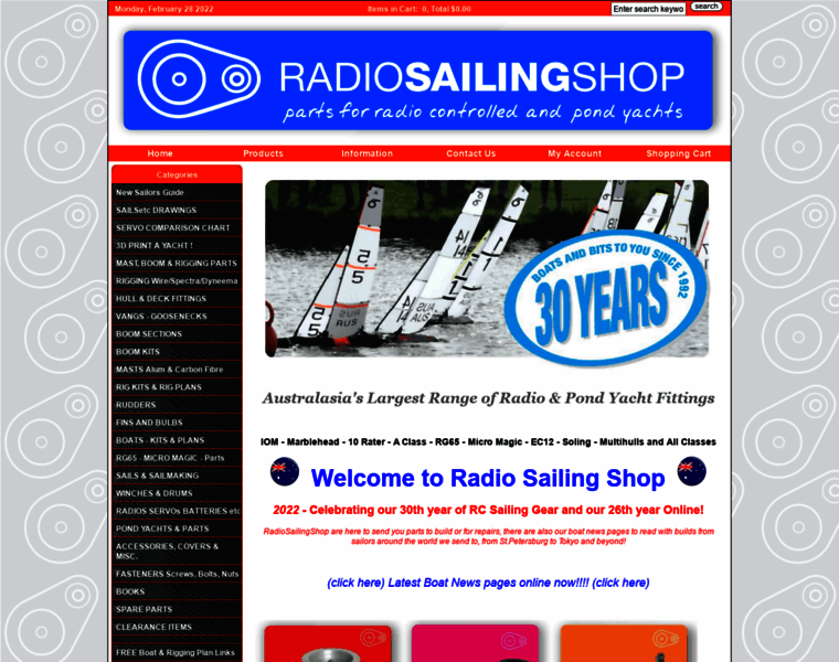 Radiosailingshop.com.au thumbnail