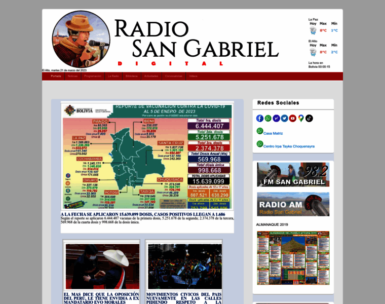 Radiosangabriel.org.bo thumbnail