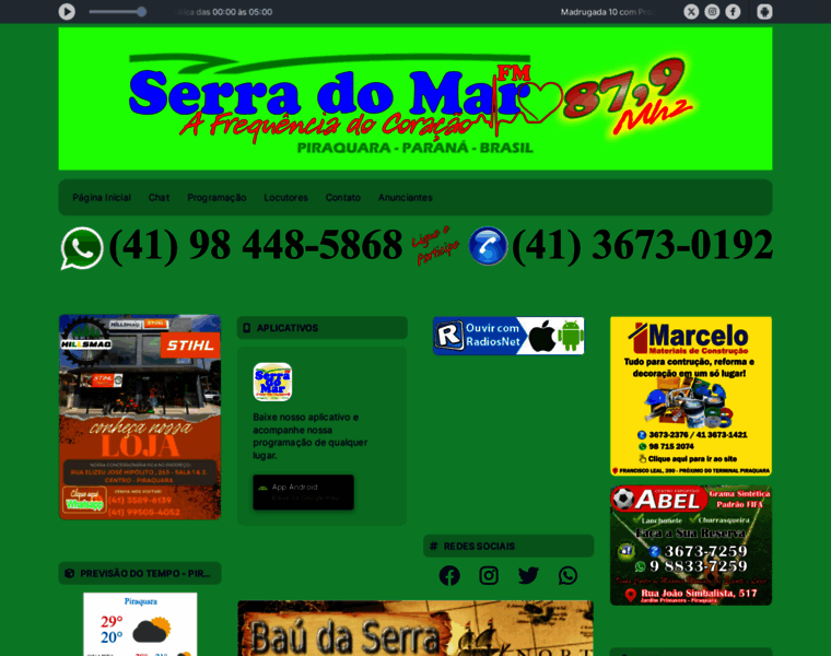 Radioserradomar.com.br thumbnail