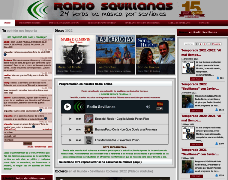 Radiosevillanas.com thumbnail