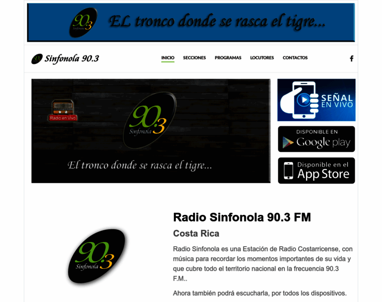 Radiosinfonola.com thumbnail