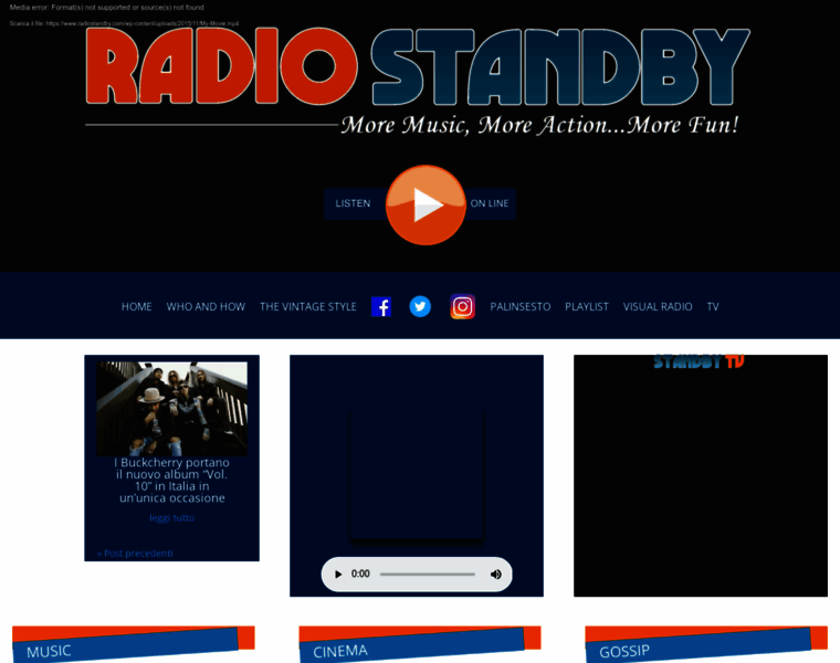 Radiostandby.com thumbnail