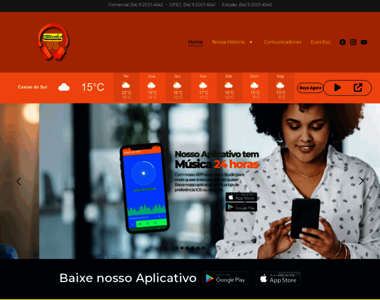 Radiostudio93.com.br thumbnail