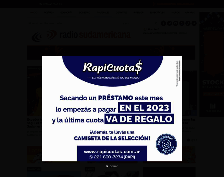 Radiosudamericana.com.ar thumbnail