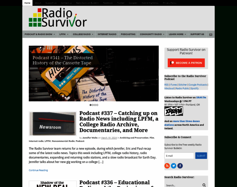 Radiosurvivor.com thumbnail
