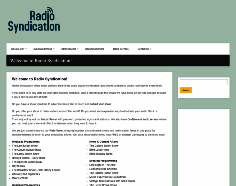 Radiosyndication.co.uk thumbnail