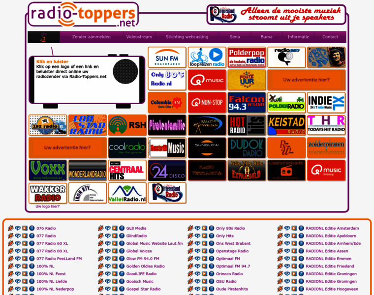Radiotoppers.nl thumbnail