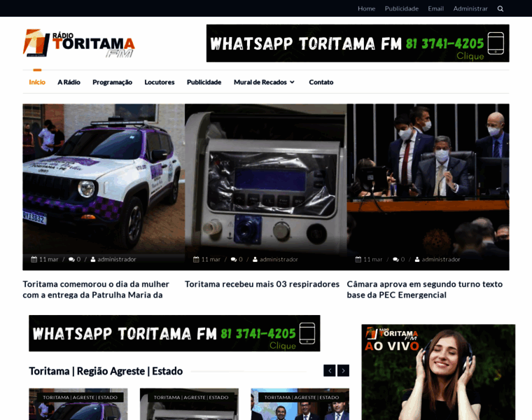 Radiotoritama.com.br thumbnail