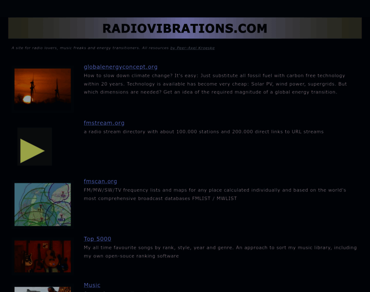 Radiovibrations.com thumbnail