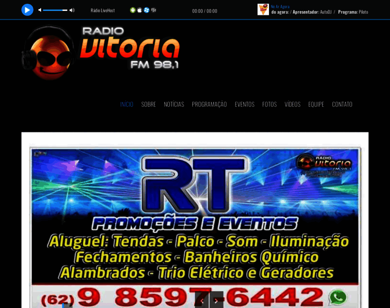 Radiovitoria98.com.br thumbnail