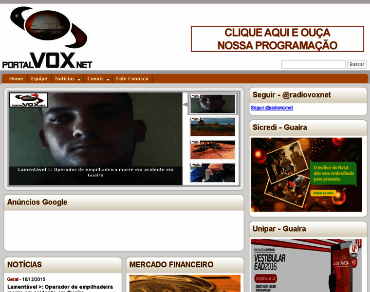 Radiovoxnet.com.br thumbnail