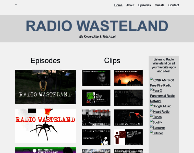 Radiowasteland.us thumbnail