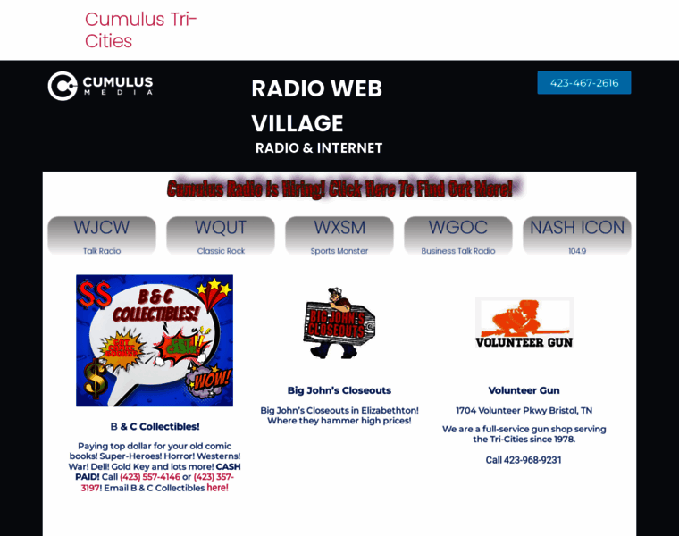 Radiowebvillage.com thumbnail