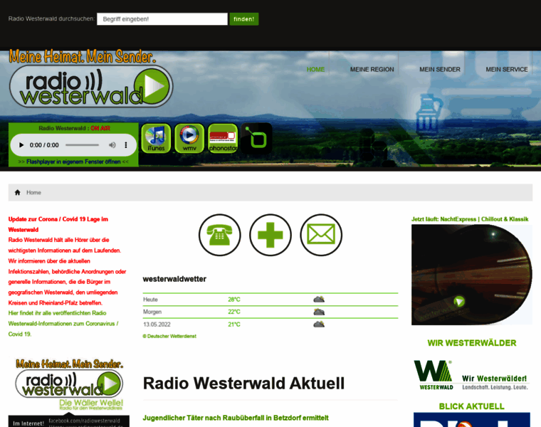 Radiowesterwald.de thumbnail
