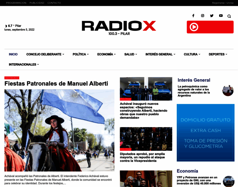 Radioxpilar.com.ar thumbnail
