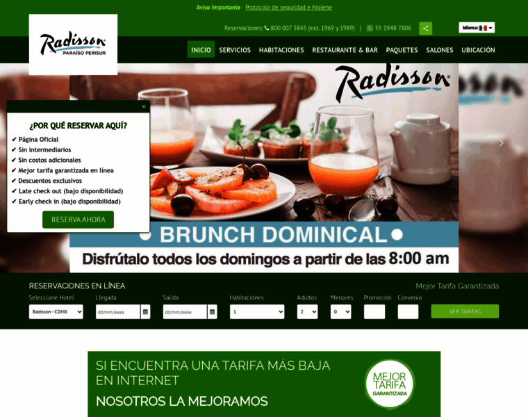 Radisson.com.mx thumbnail