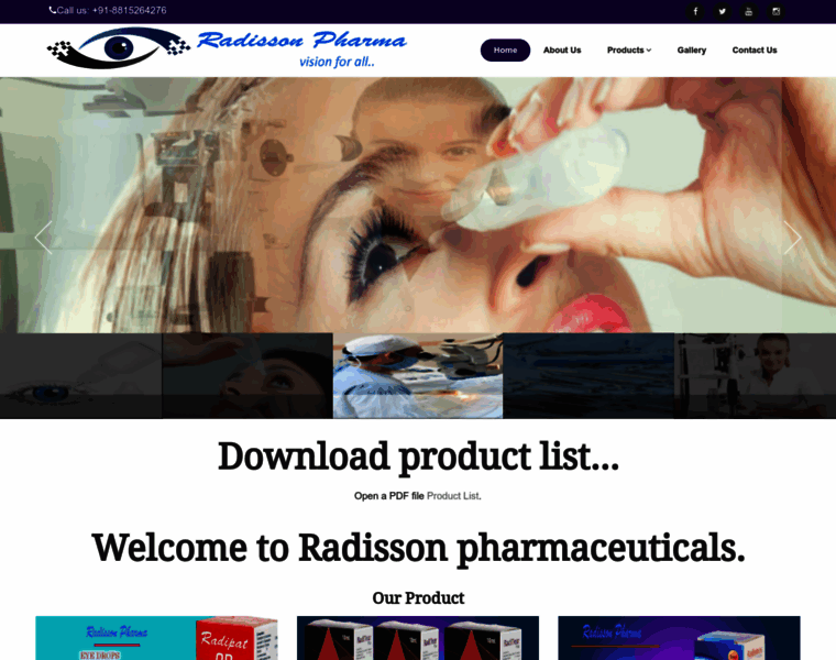 Radissonpharma.com thumbnail