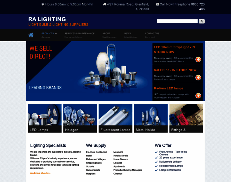 Radiumlighting.co.nz thumbnail