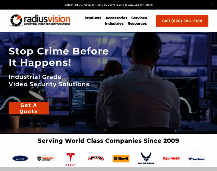 Radiusvision.com thumbnail