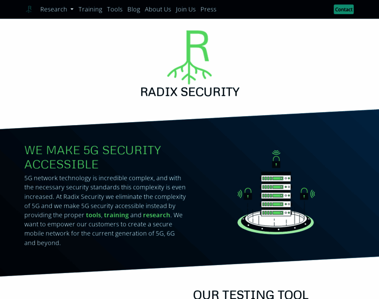 Radix-security.com thumbnail