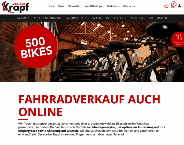 Radsport-krapf.ch thumbnail