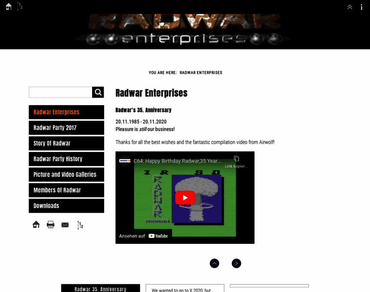 Radwar-enterprises.de thumbnail