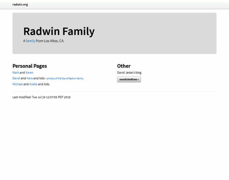 Radwin.org thumbnail