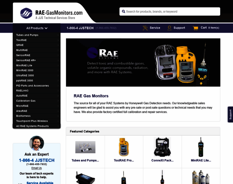 Rae-gasmonitors.com thumbnail