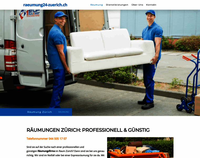 Raeumung24-zuerich.ch thumbnail