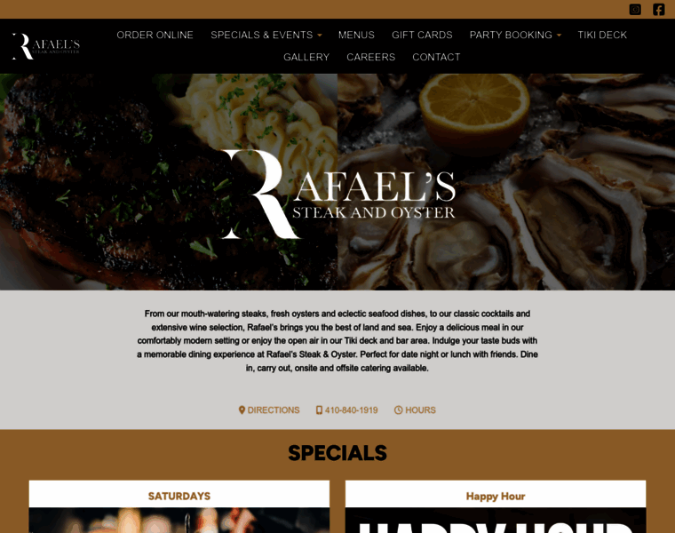 Rafaelsrestaurant.com thumbnail